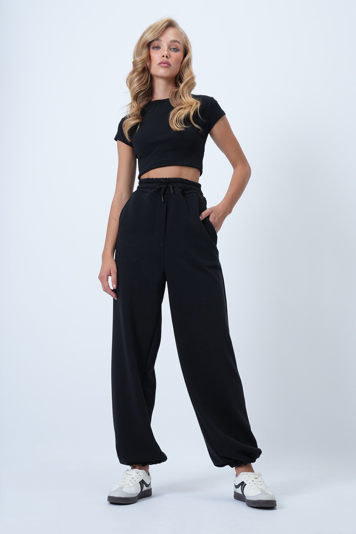 Kargo Cepli Jogger Pantolon