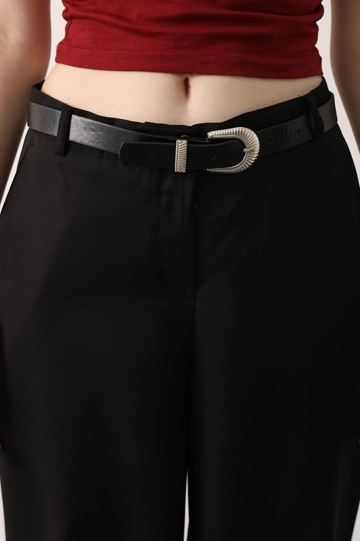 Kemerli Havuç Pantolon