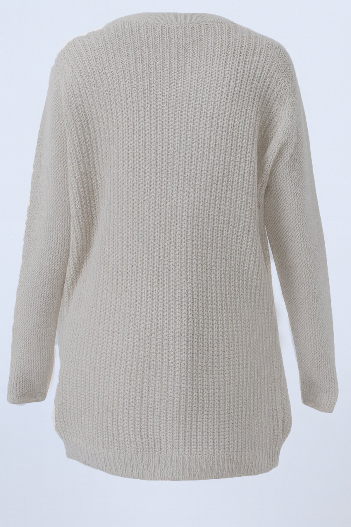 Selanik Örgü Uzun Basic Hırka