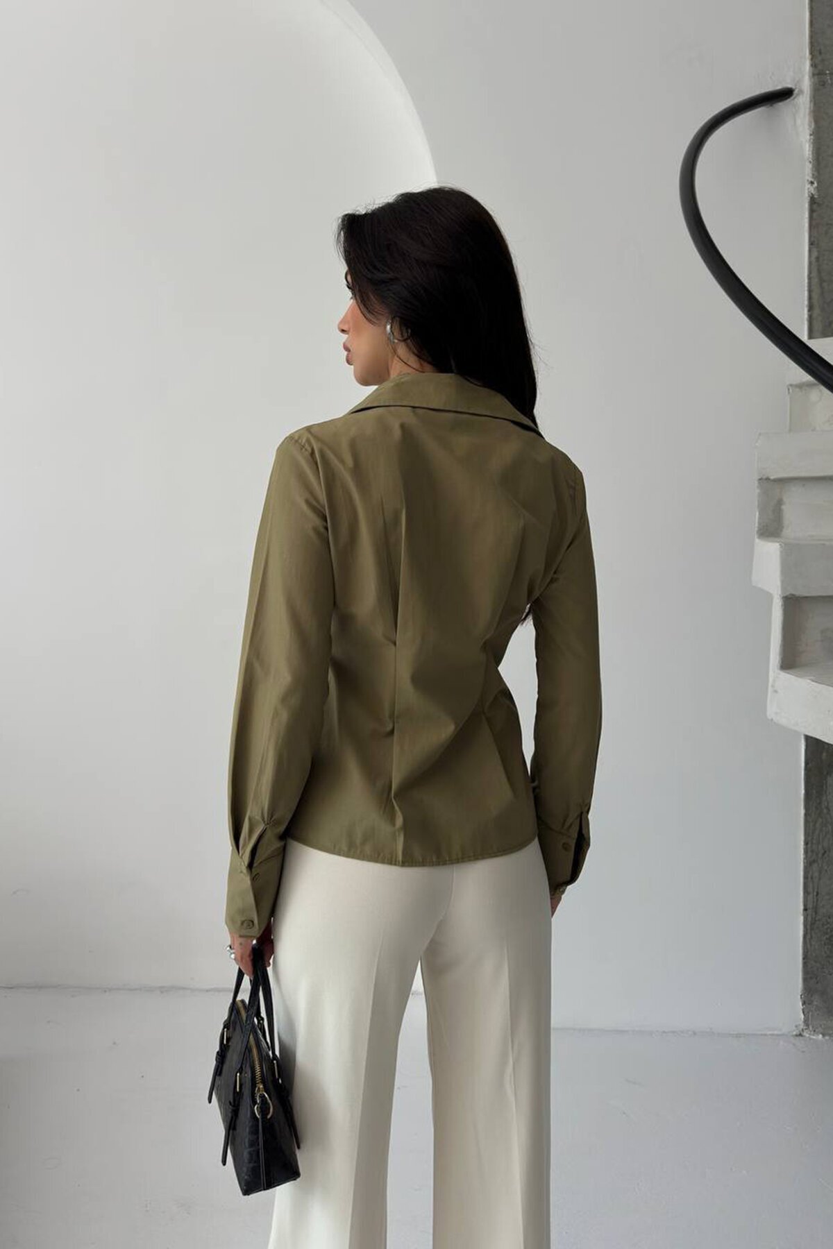 Beli Pensli Poplin Gömlek