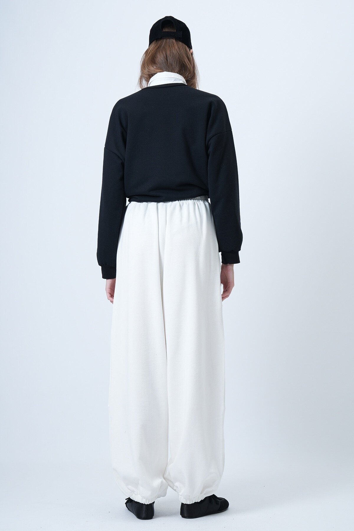 Çift Cepli Dikiş Detaylı Jogger Pantolon