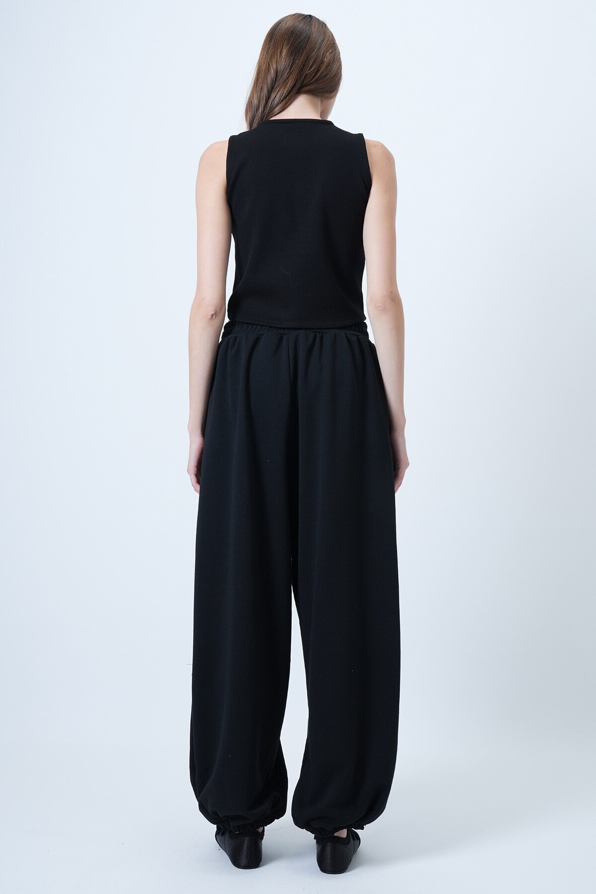 Çift Cepli Dikiş Detaylı Jogger Pantolon