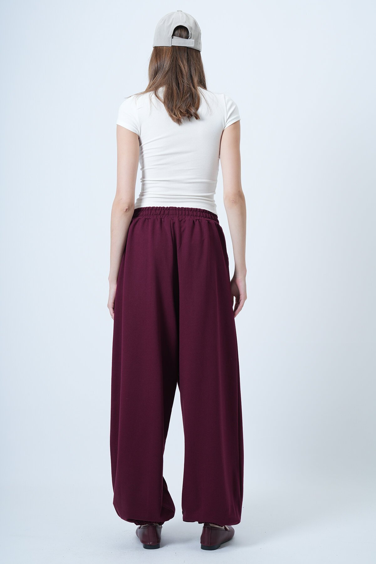 Çift Cepli Dikiş Detaylı Jogger Pantolon