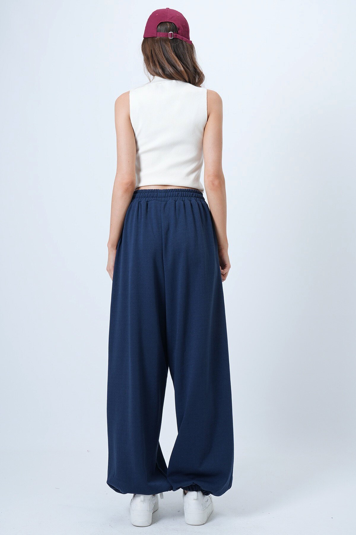 Çift Cepli Dikiş Detaylı Jogger Pantolon