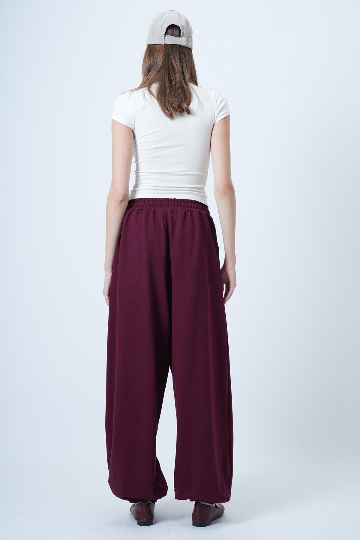 Dikiş Detaylı Paçası Lastikli Jogger Pantolon