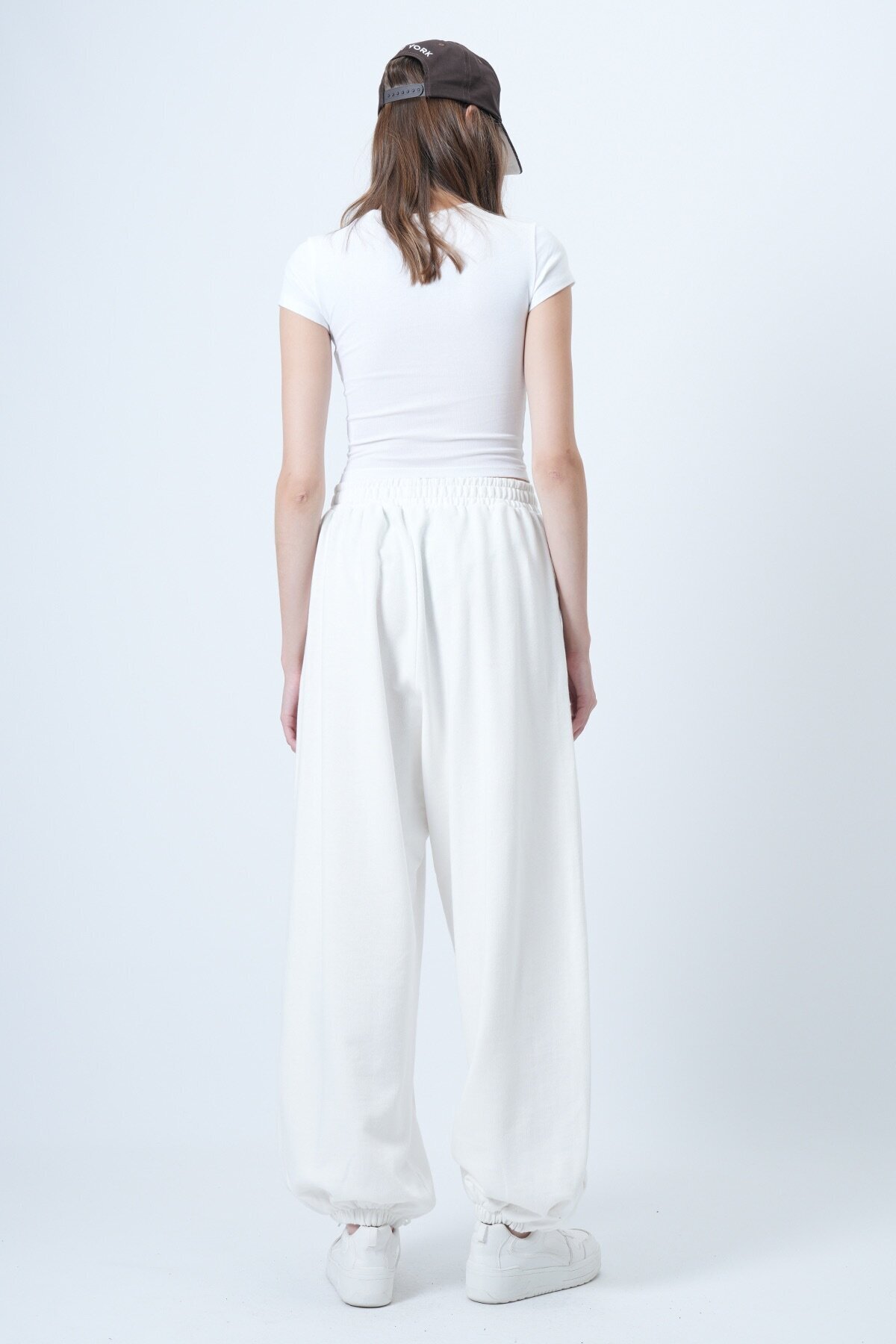 Dikiş Detaylı Paçası Lastikli Jogger Pantolon