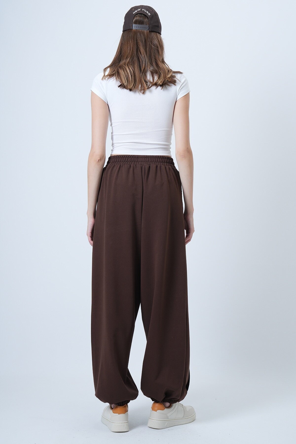 Dikiş Detaylı Paçası Lastikli Jogger Pantolon