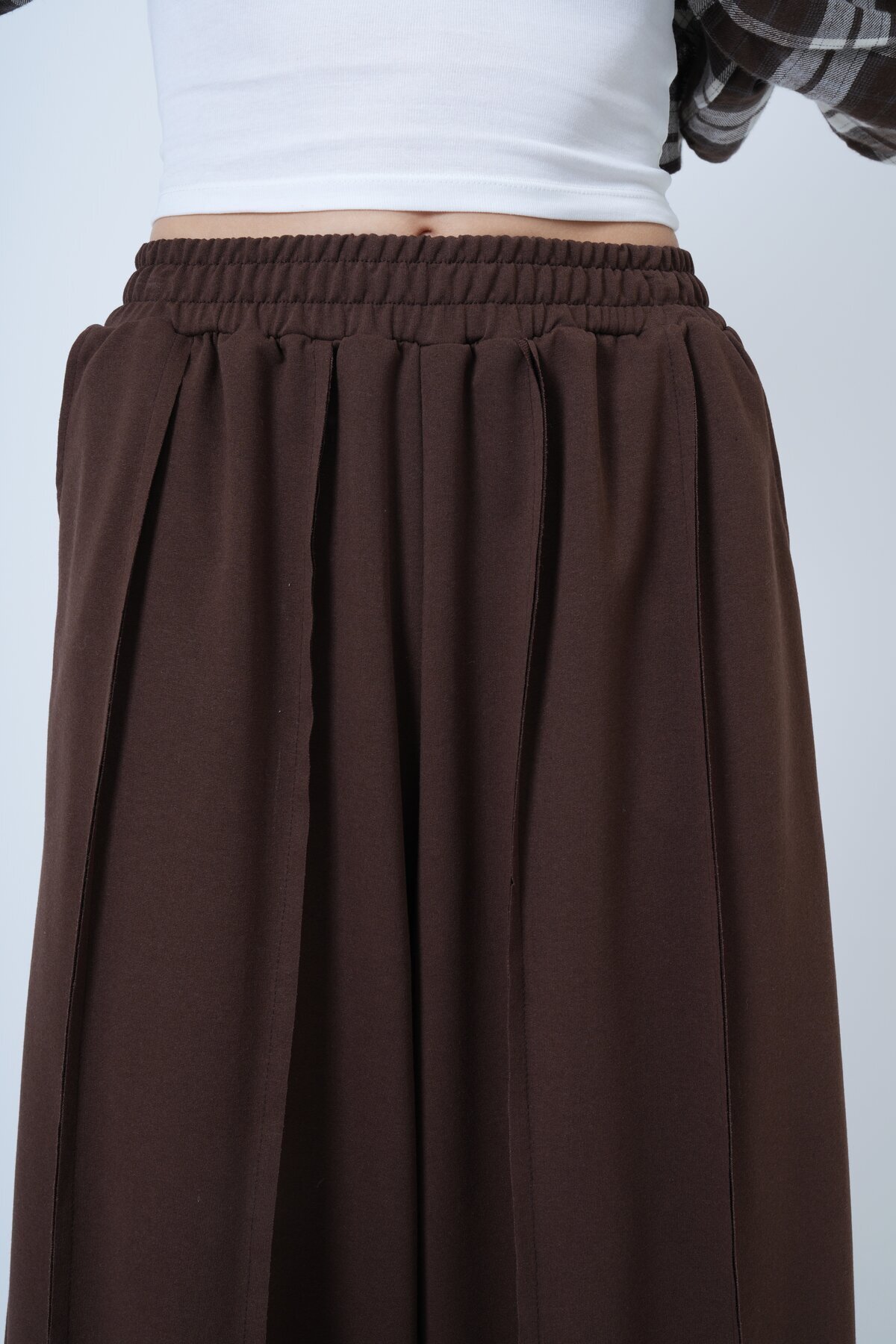 Dikiş Detaylı Paçası Lastikli Jogger Pantolon