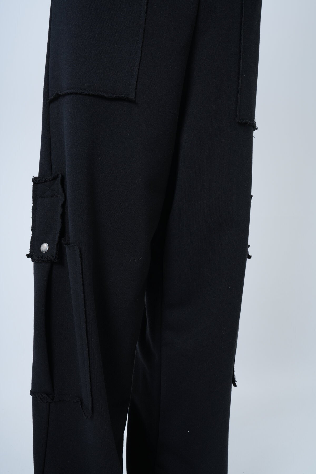 Kargo Cepli Dikiş Detaylı Pamuklu Jogger Pantolon