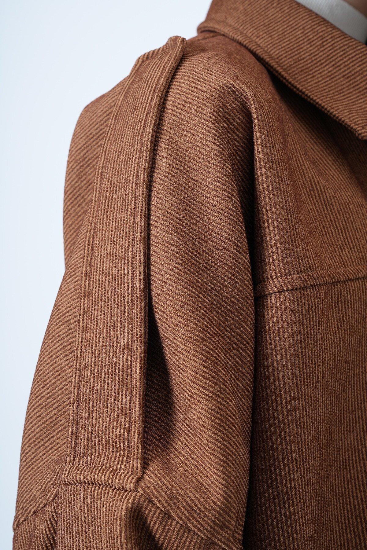 Omuz Apoletli İçi Astarlı Kadife  Bomber Ceket