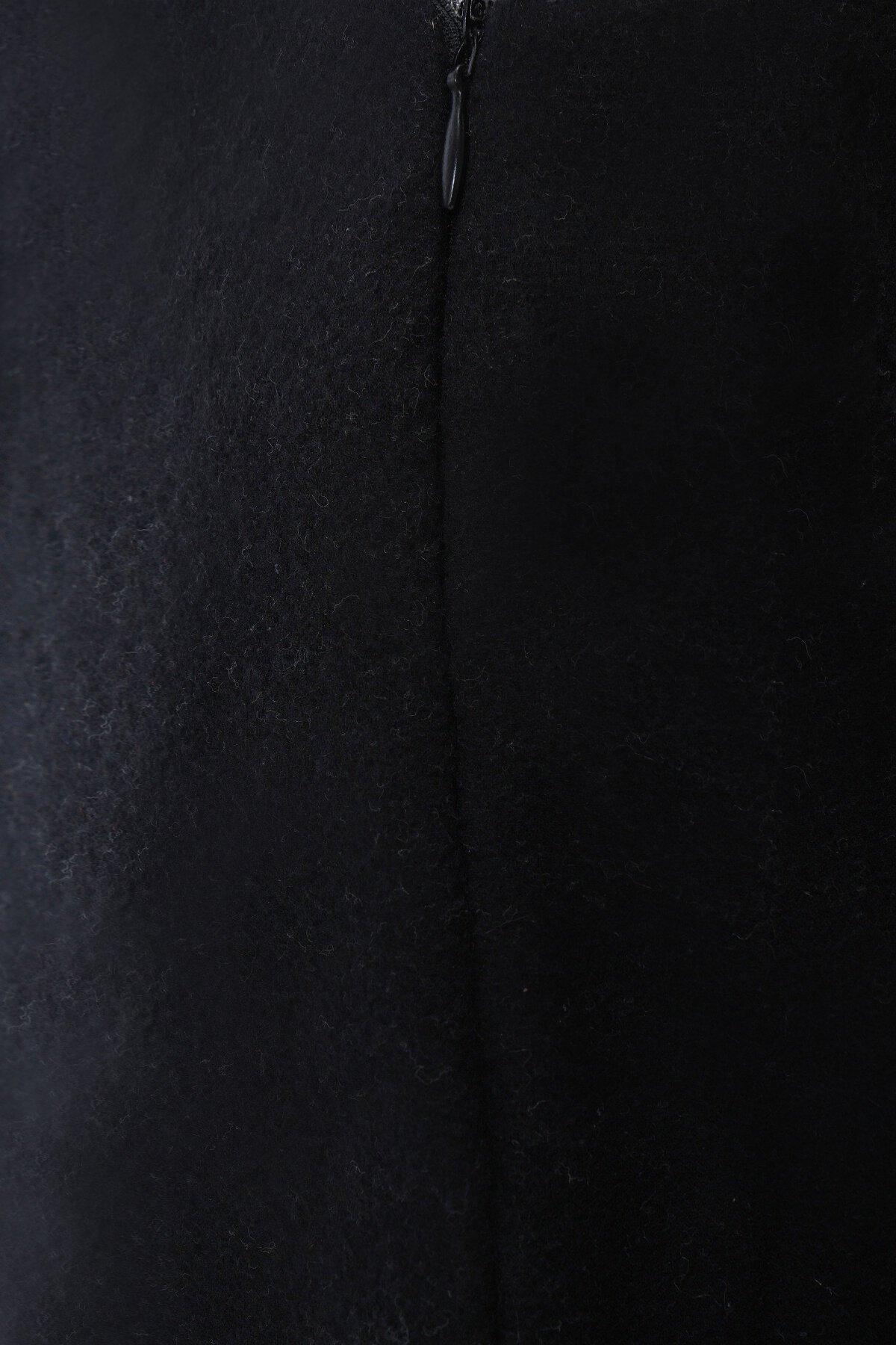 Anvelop Kesim Fermuar Kapamalı Mini Şort Etek