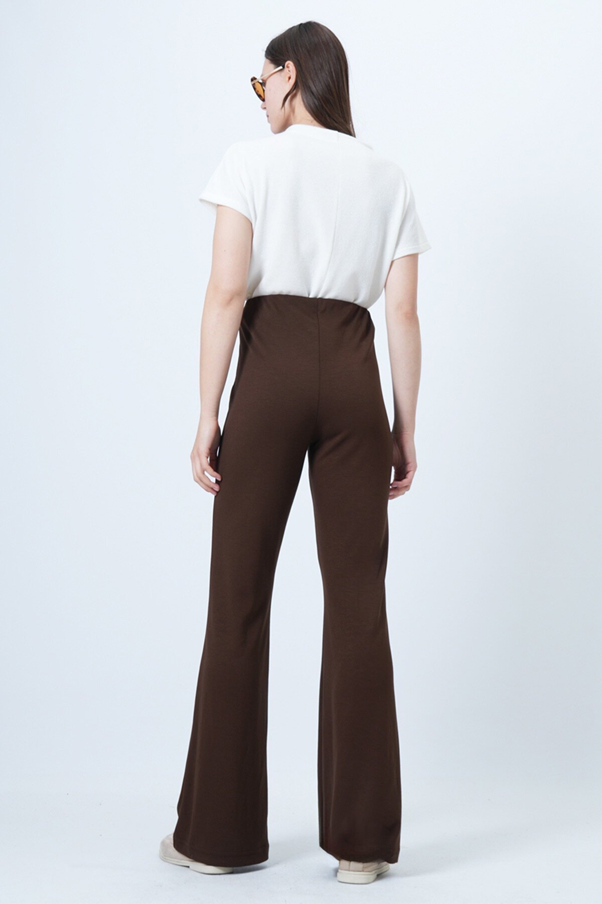 Beli Düğüm Detaylı Modal Pantolon