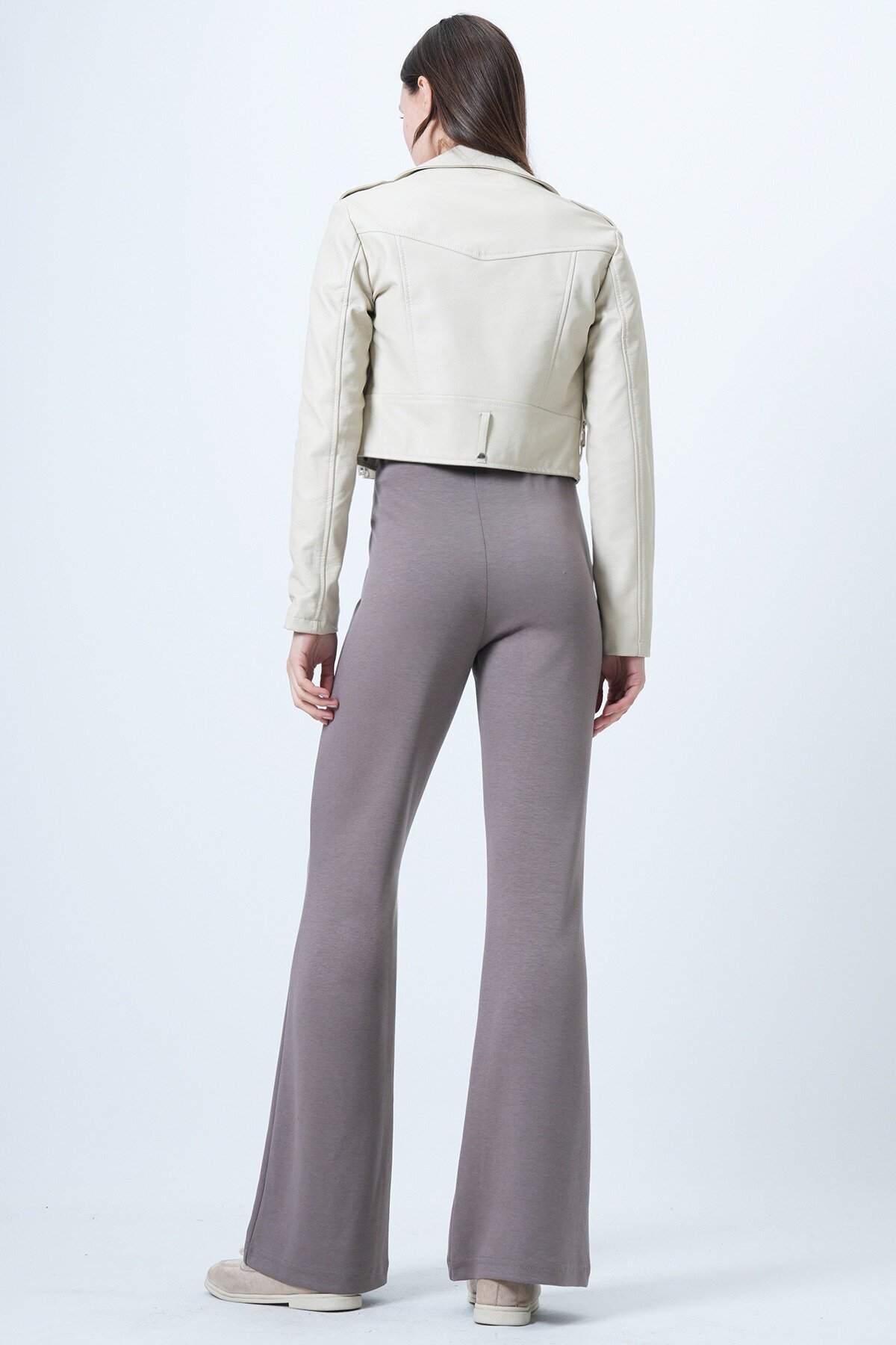 Beli Düğüm Detaylı Modal Pantolon