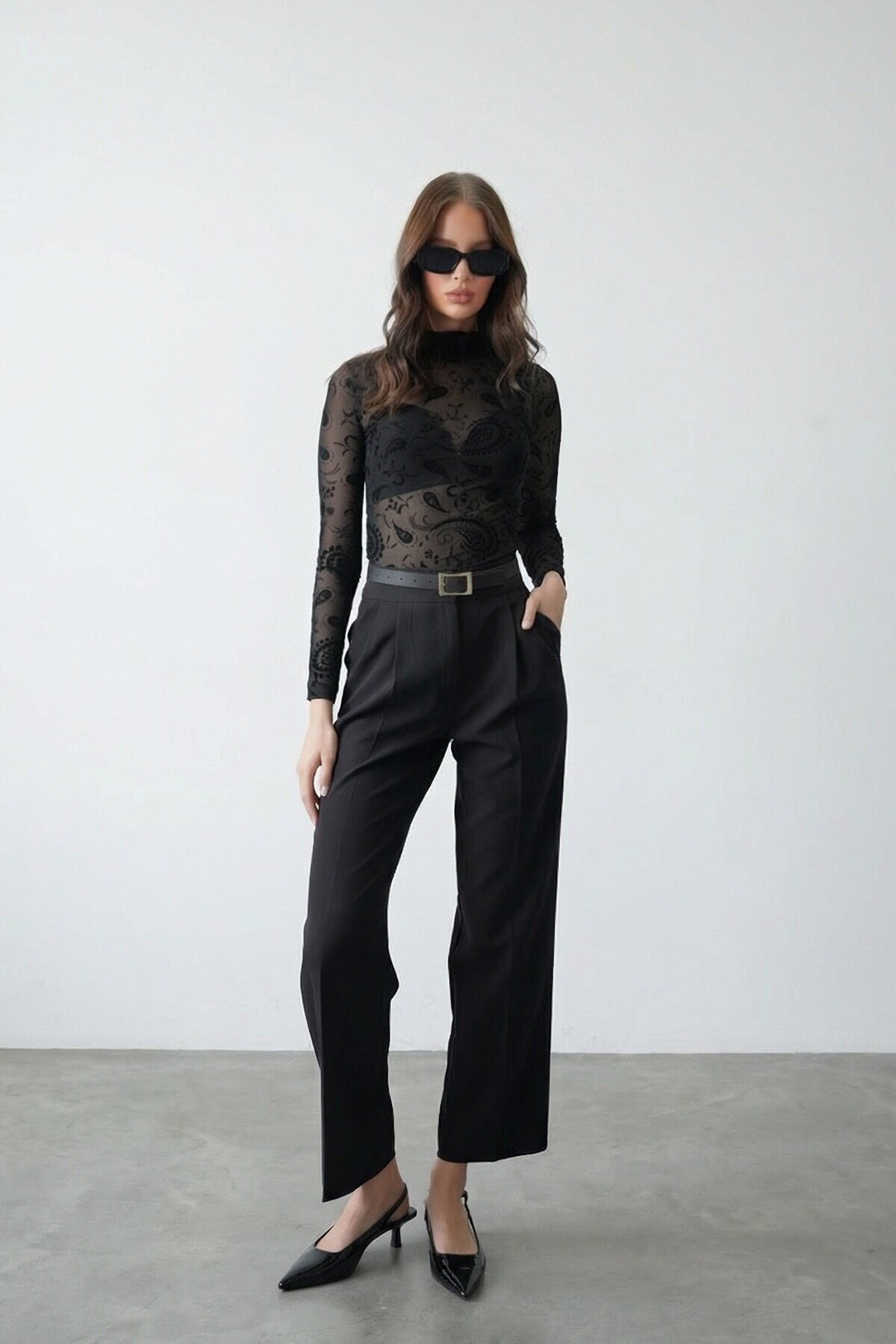 Beli Lastikli Palazzo Pantolon