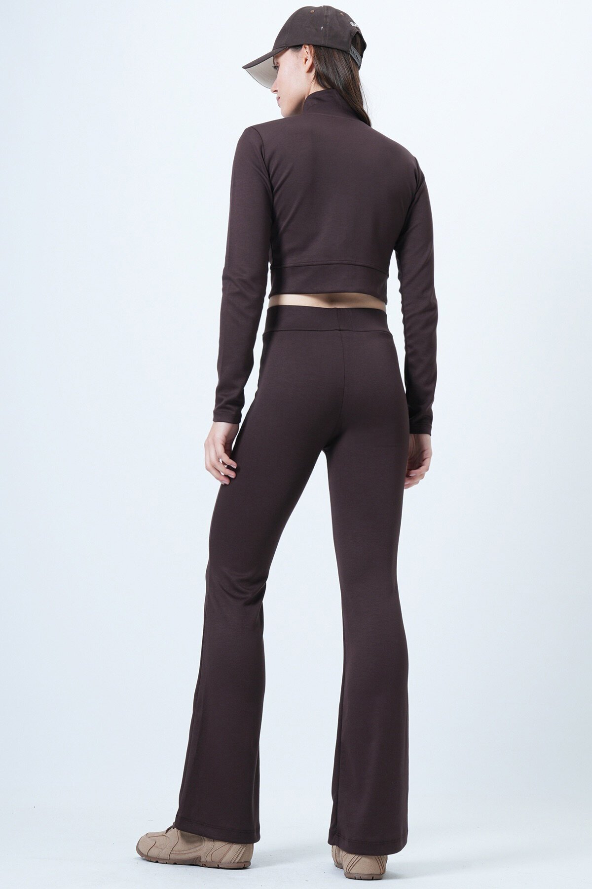 Çift Fermuarlı Ceket İspanyol Paça Takım