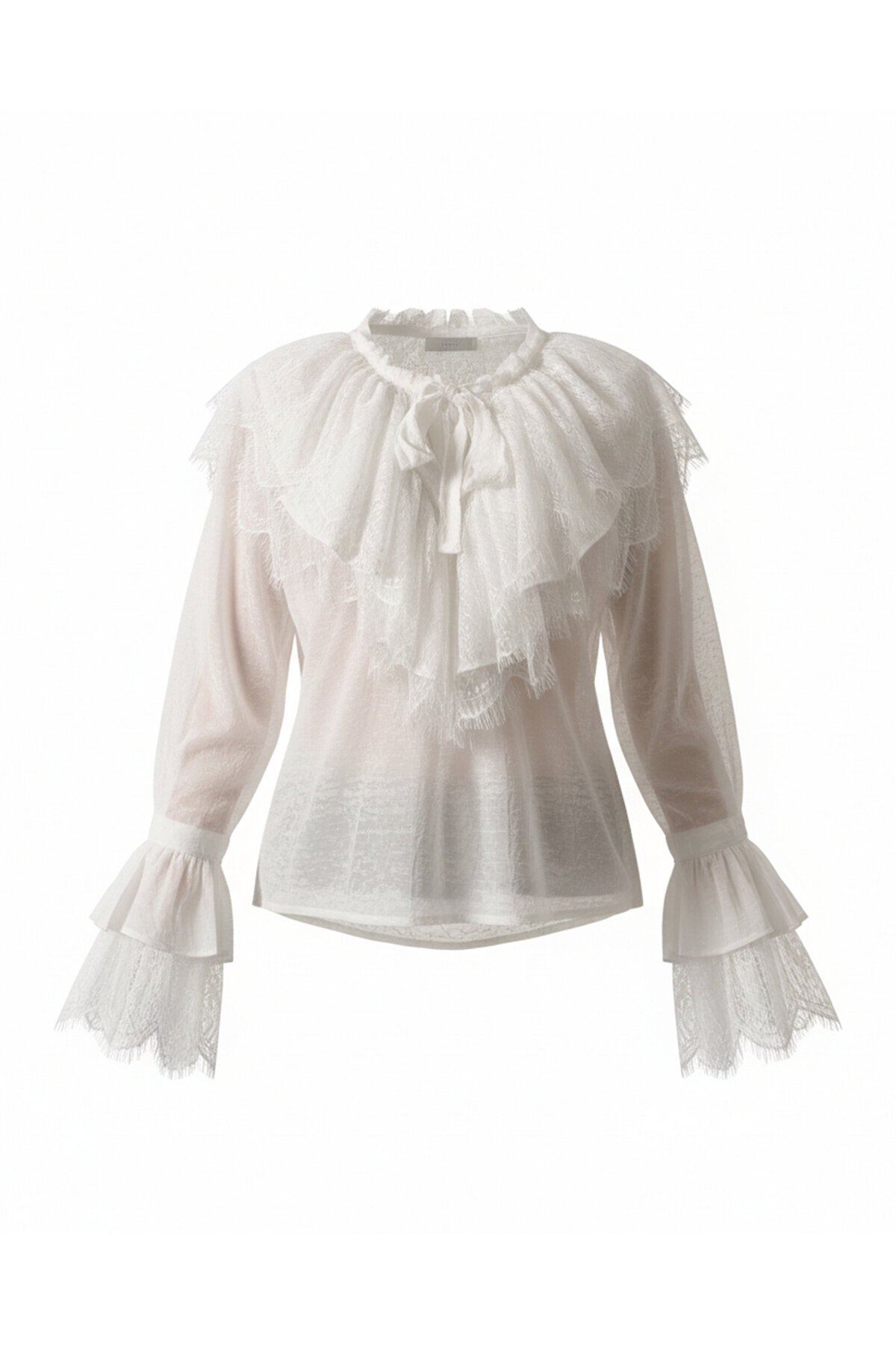 Dantelli Fransız Bluz