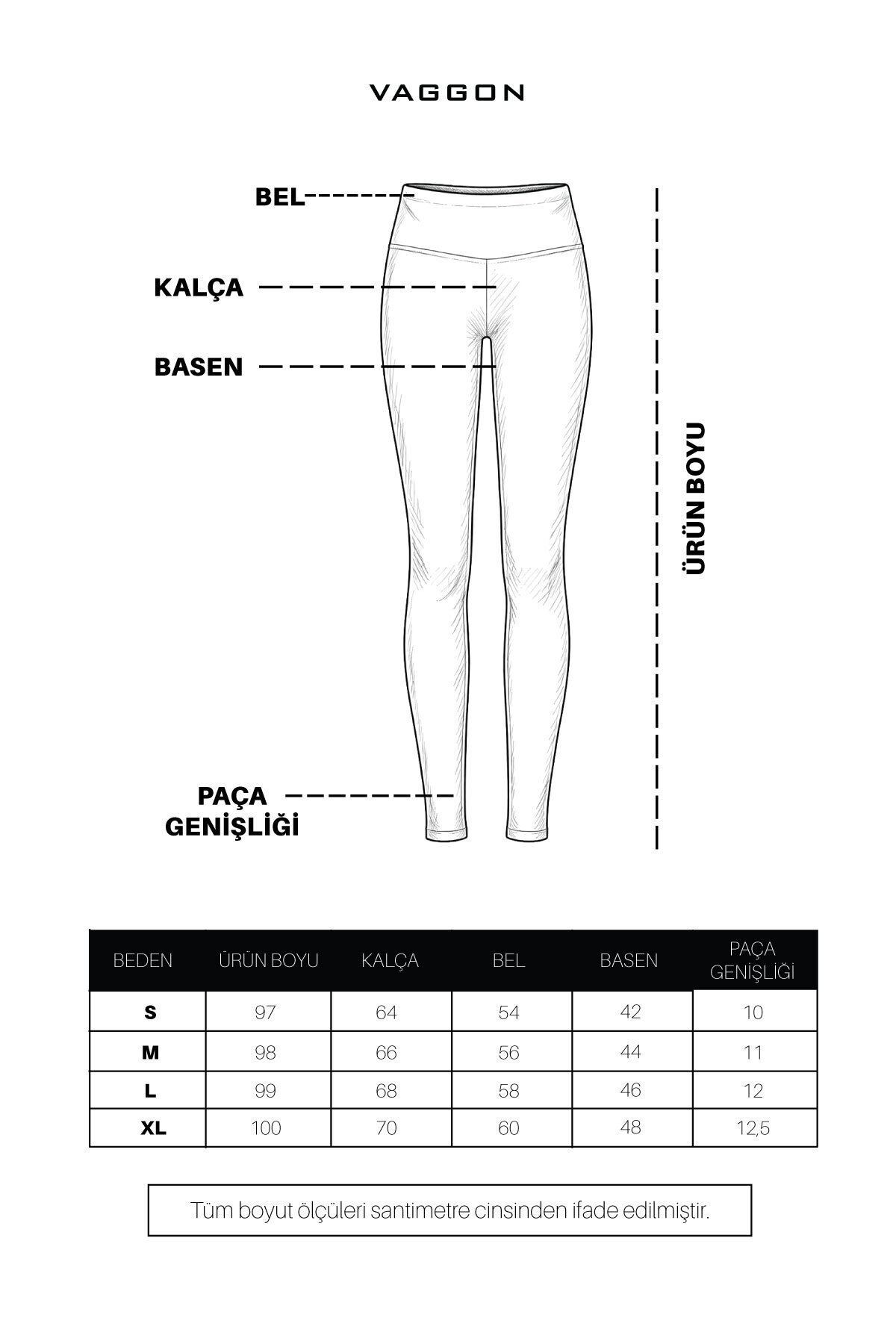 Kahverengi Yüksek Bel Şardonlu Tayt