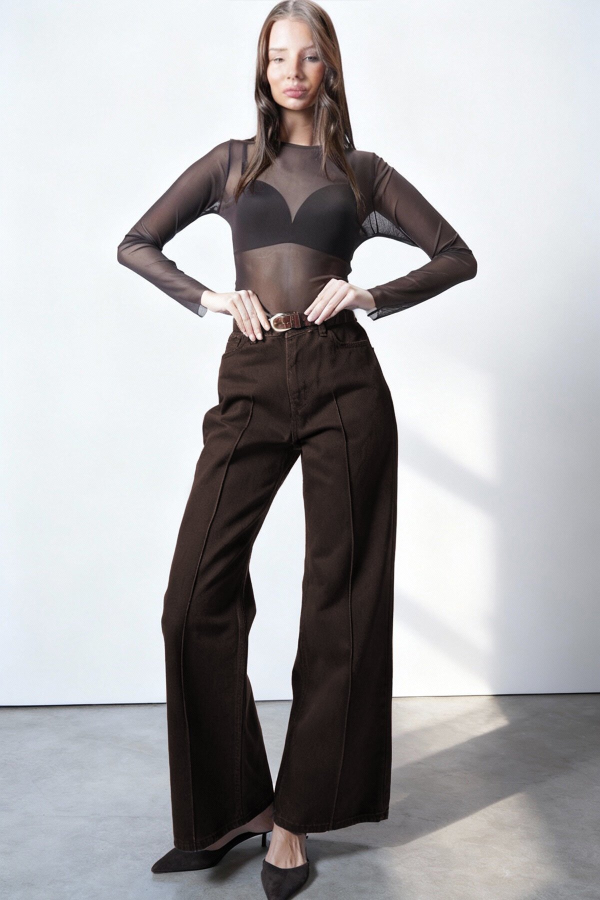 Acı Kahve Kemerli Palazzo Jean