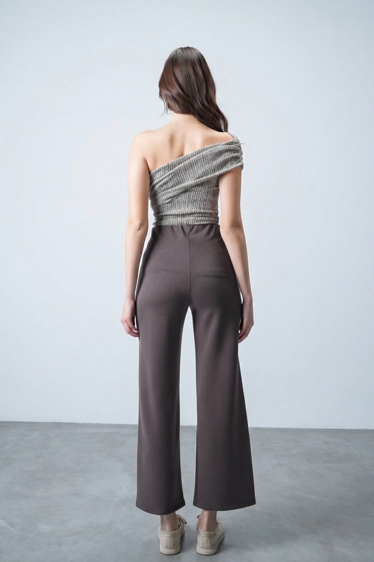 Vizon Likralı Modal Pantolon