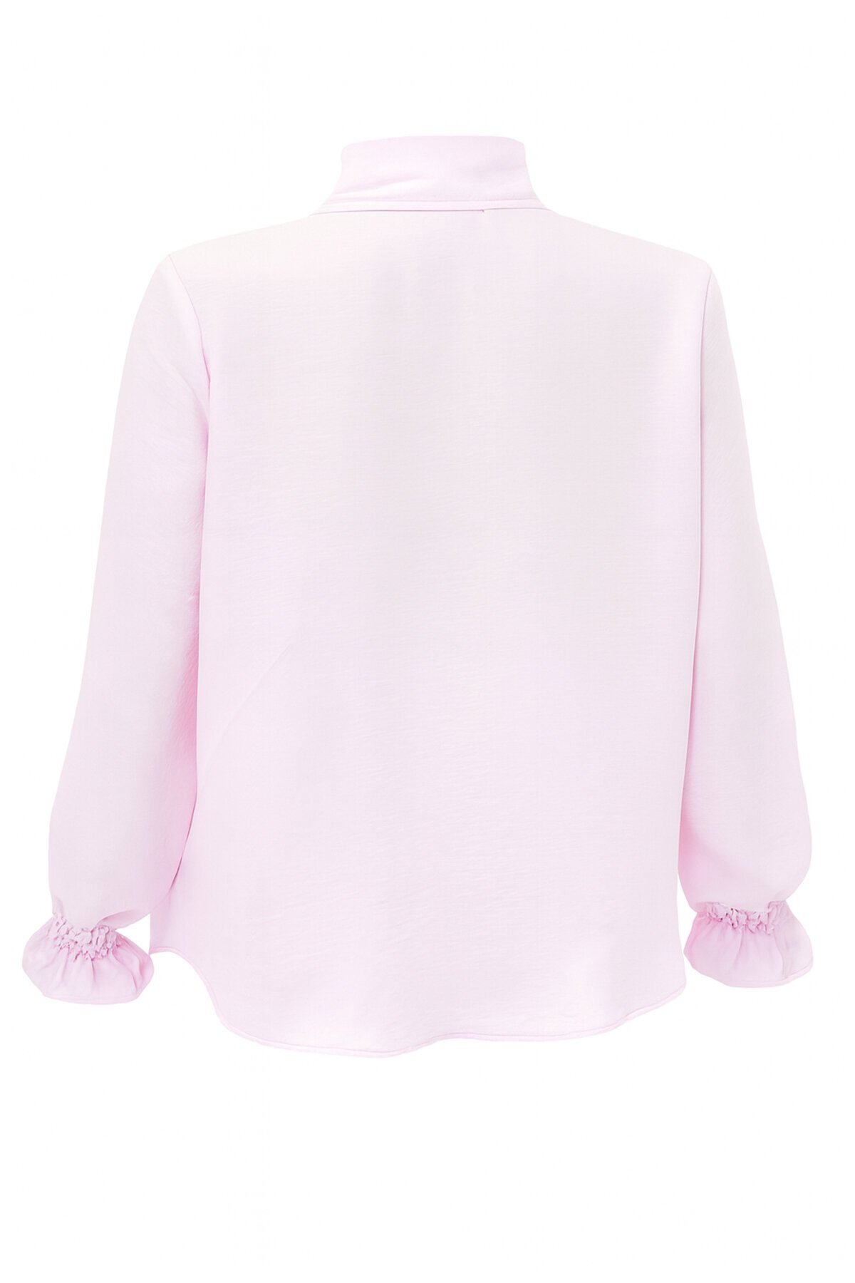 Pembe İnci Ve Taş İşlemeli Aerobin Gömlek