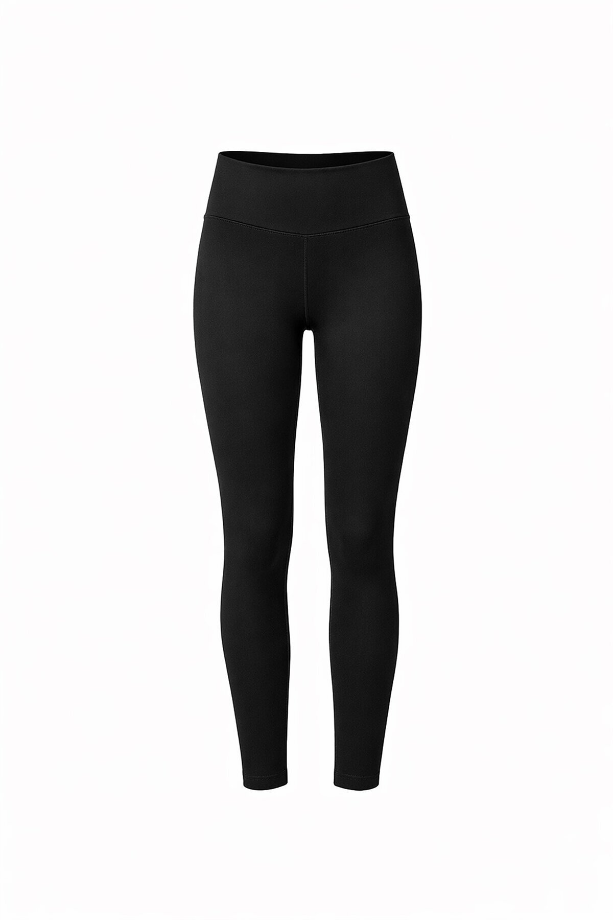 Siyah Ribanalı Toparlayıcı Tayt