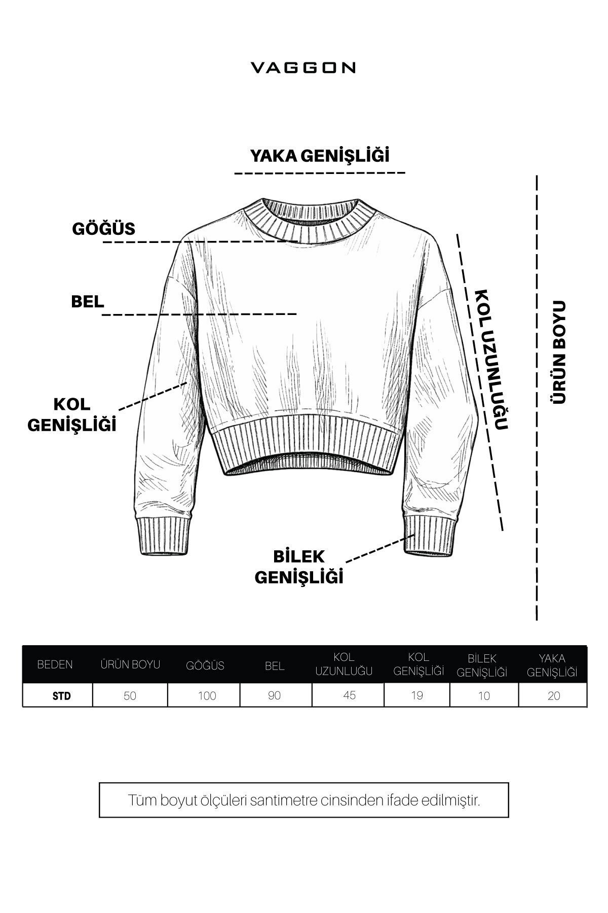 Siyah Triko Kısa Kazak