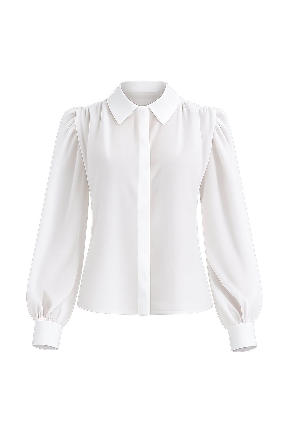 Balon Kol Oversize Gömlek