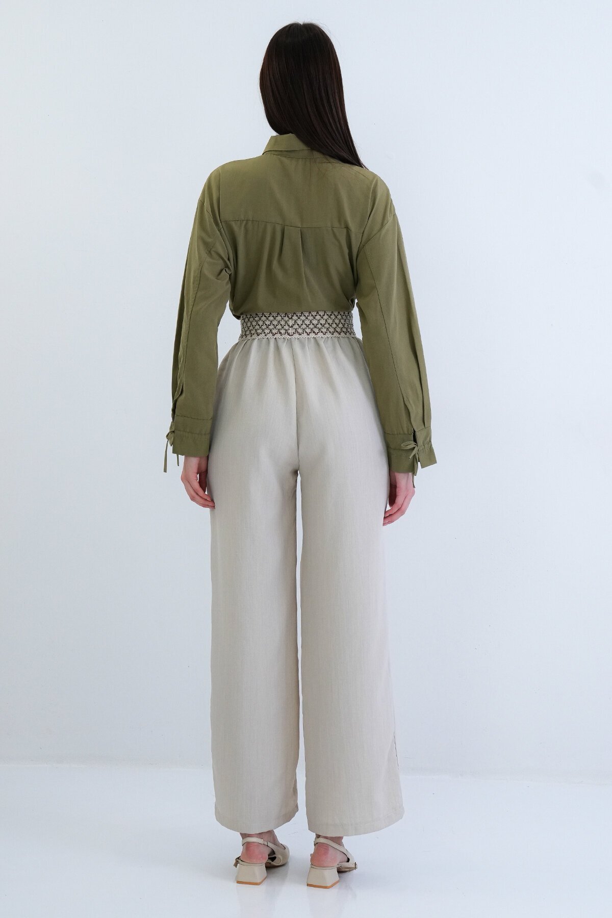 Beli Desenli Pantolon