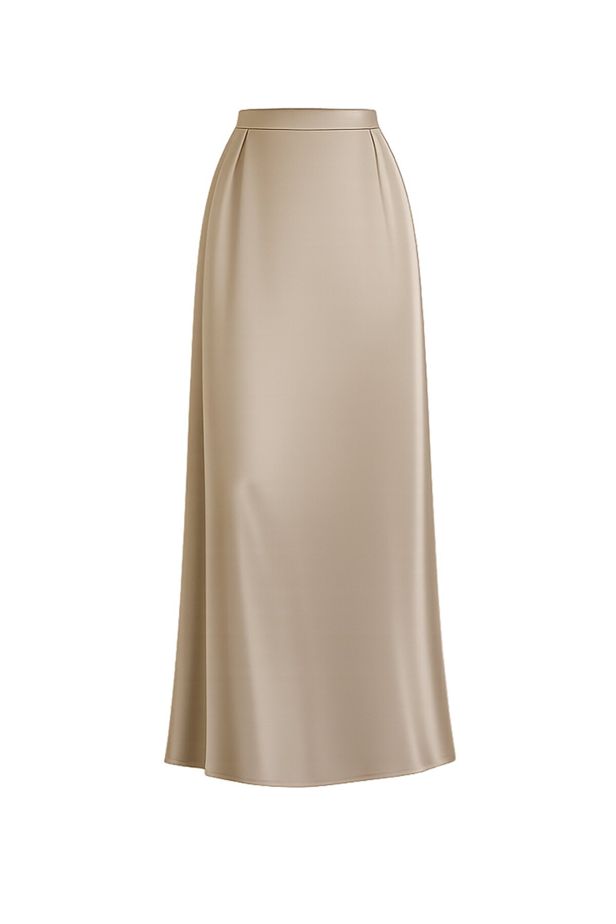 Beli Lastikli Uzun Etek