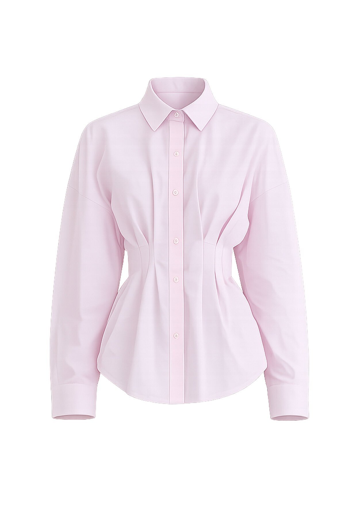 Büzgü Detaylı Gömlek