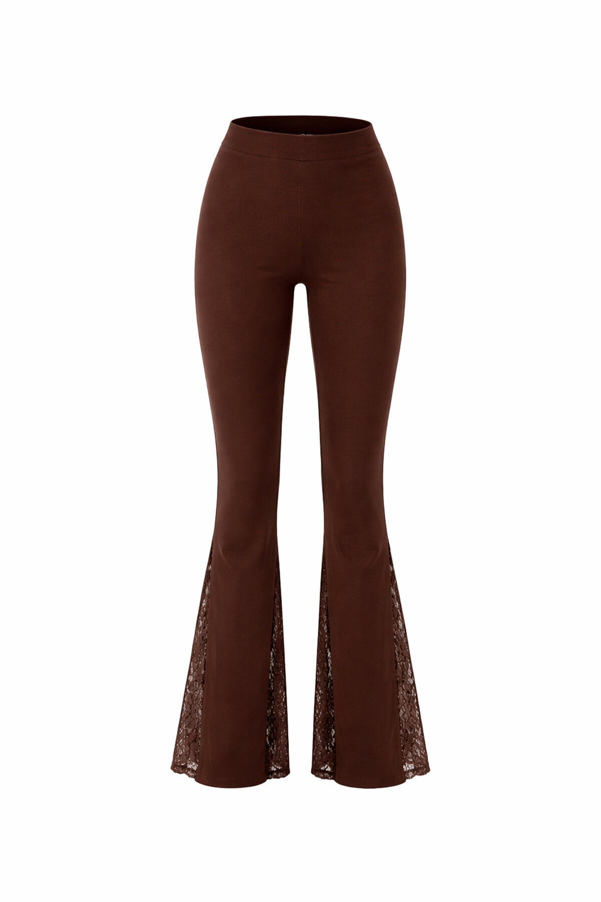 Dantel Detaylı İspanyol Paça Pantolon