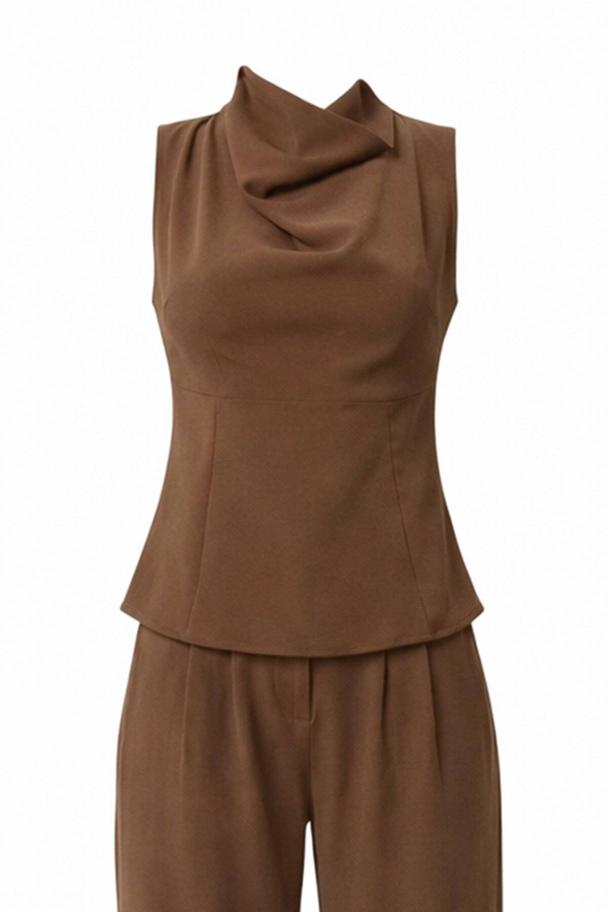 Degaje Yaka Kolsuz Bluz