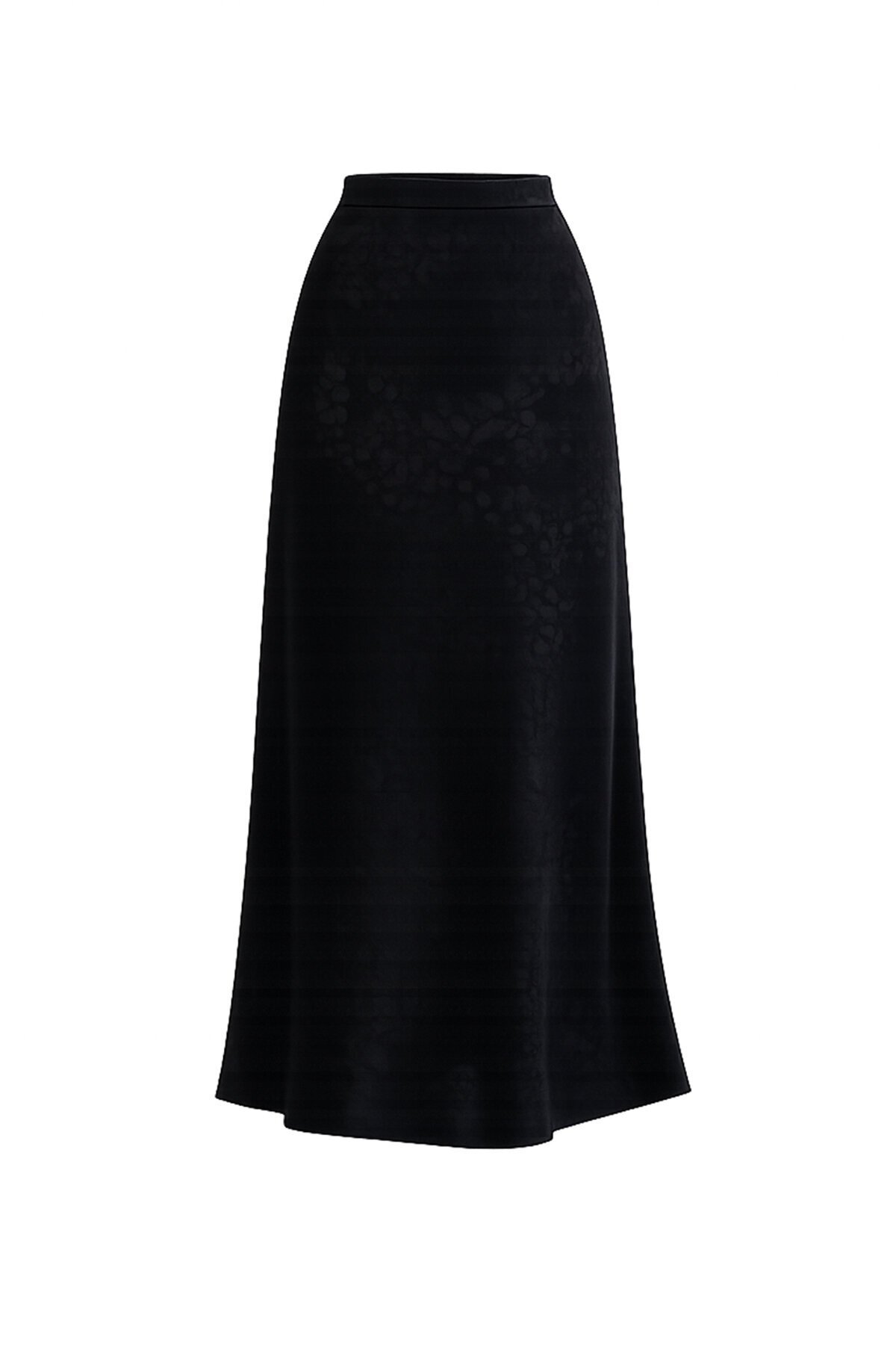 Desenli Midi Boy Etek