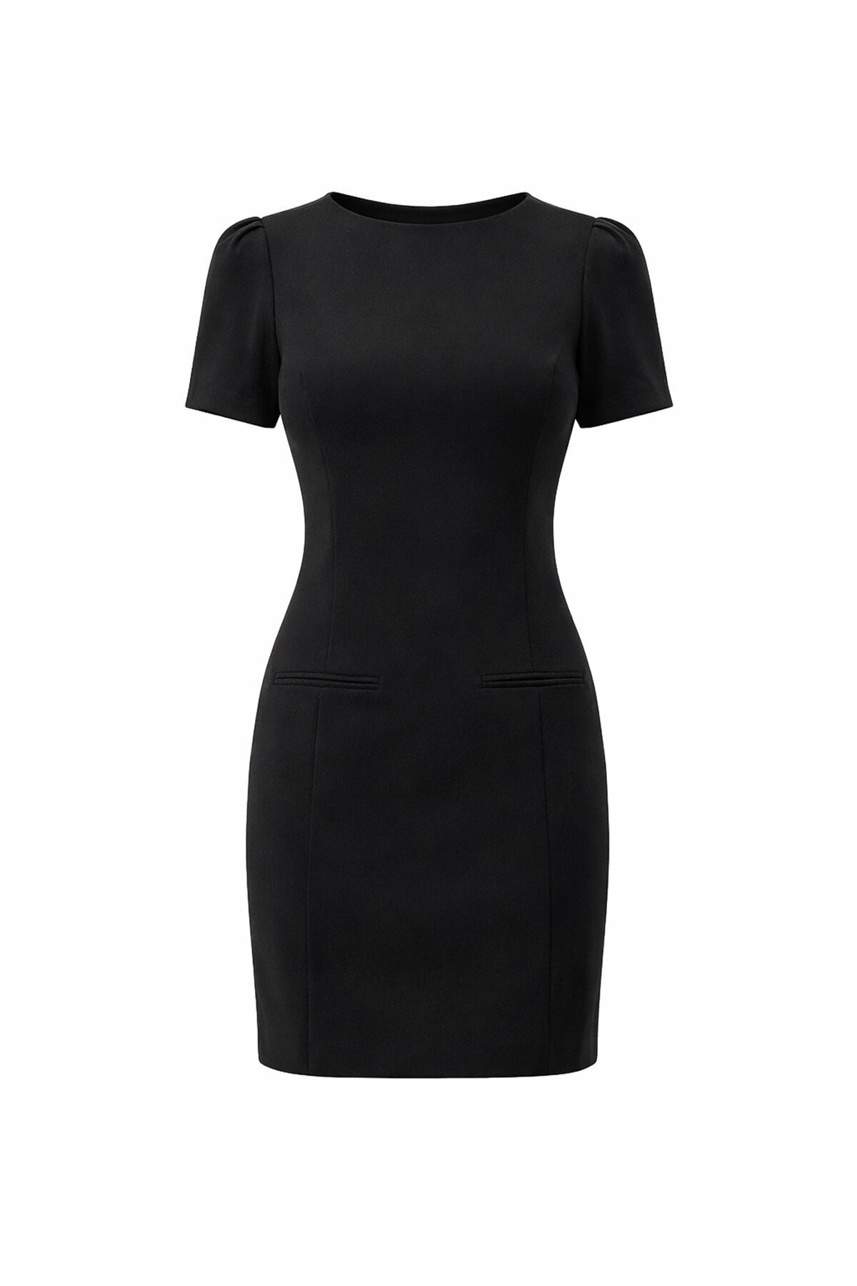 Kısa Kollu Mini Elbise