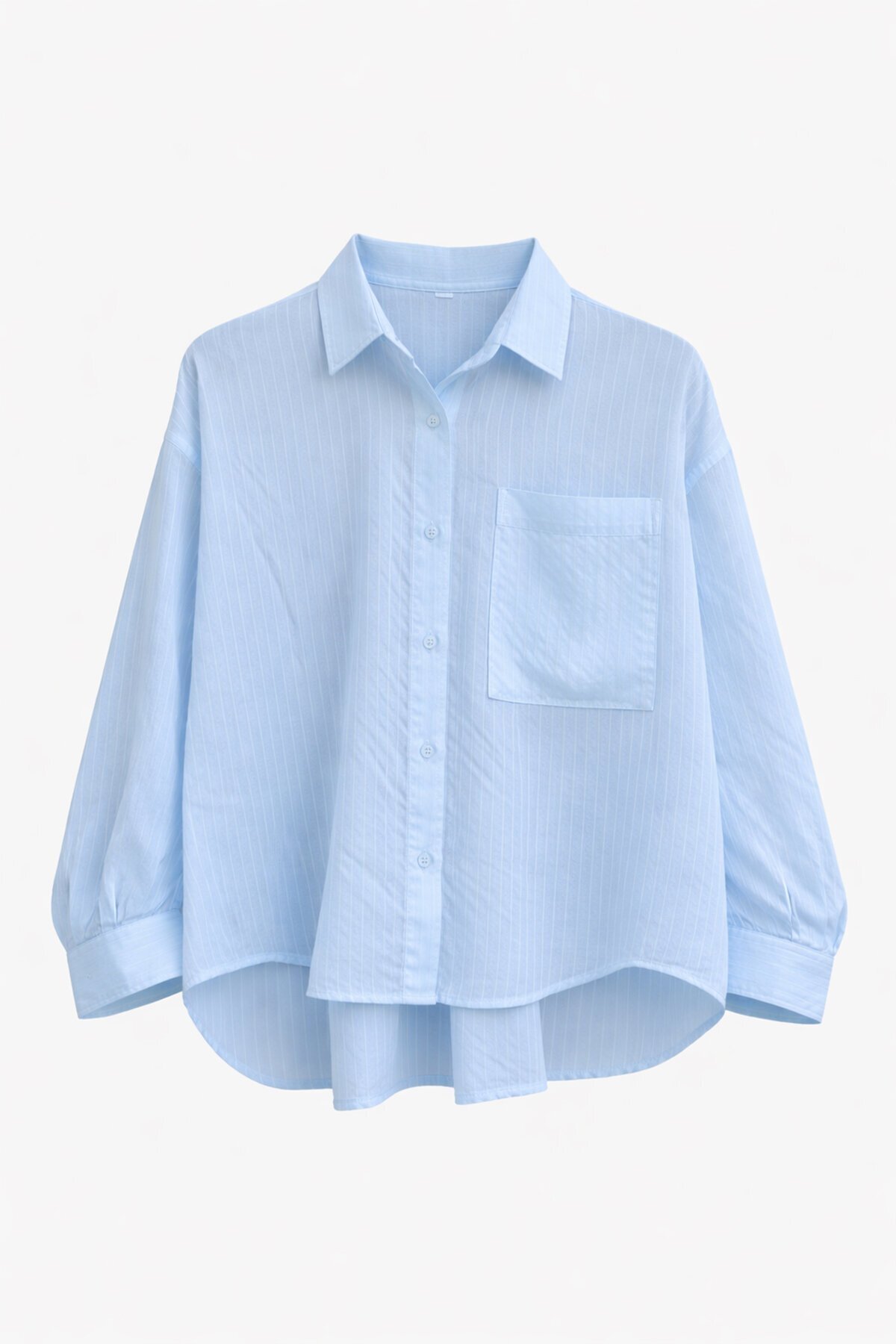 Tek Cepli Transparan Gömlek