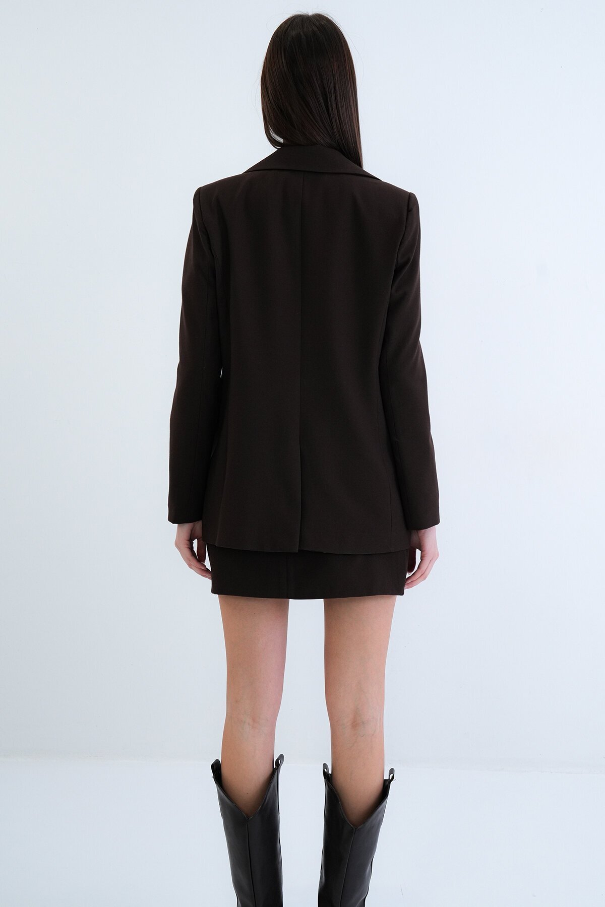 Tek Düğmeli Blazer Ceket