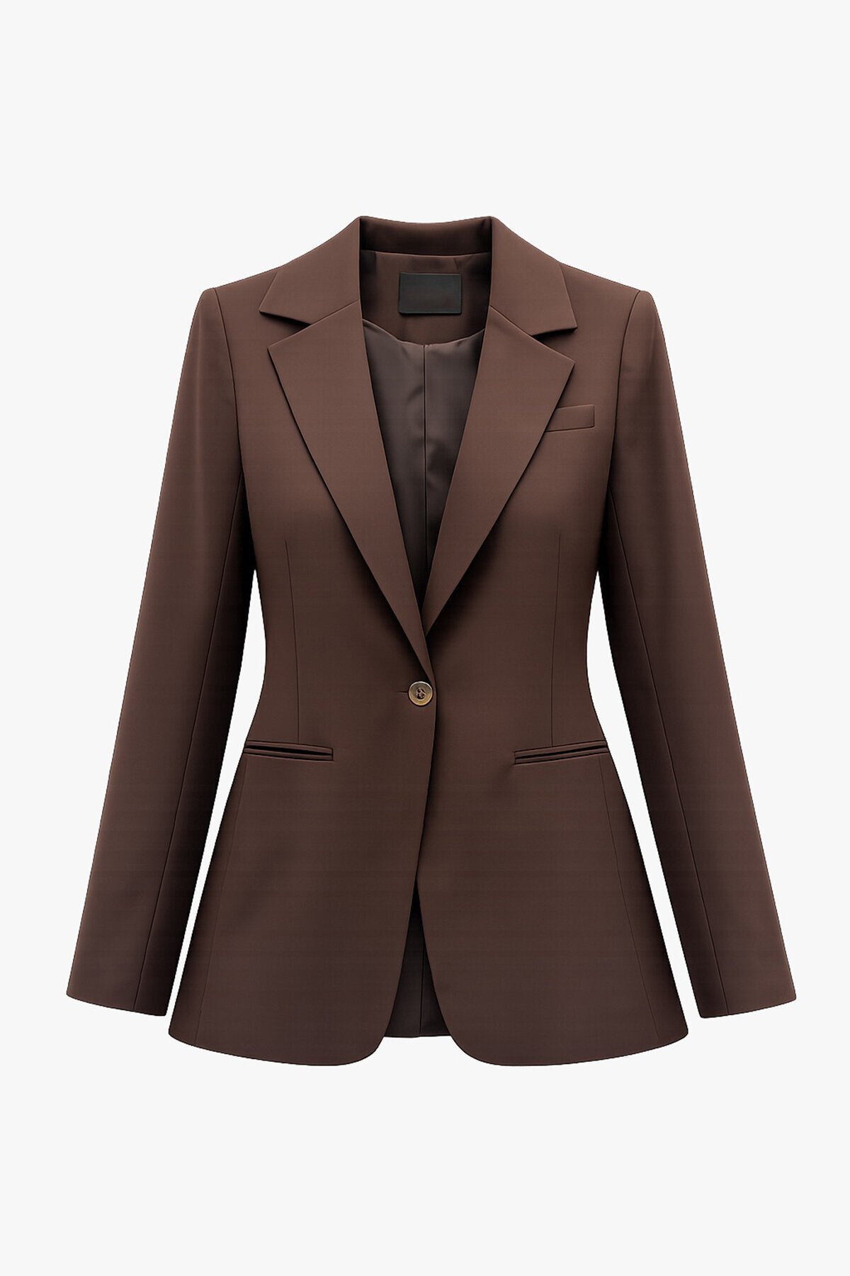 Tek Düğmeli Blazer Ceket