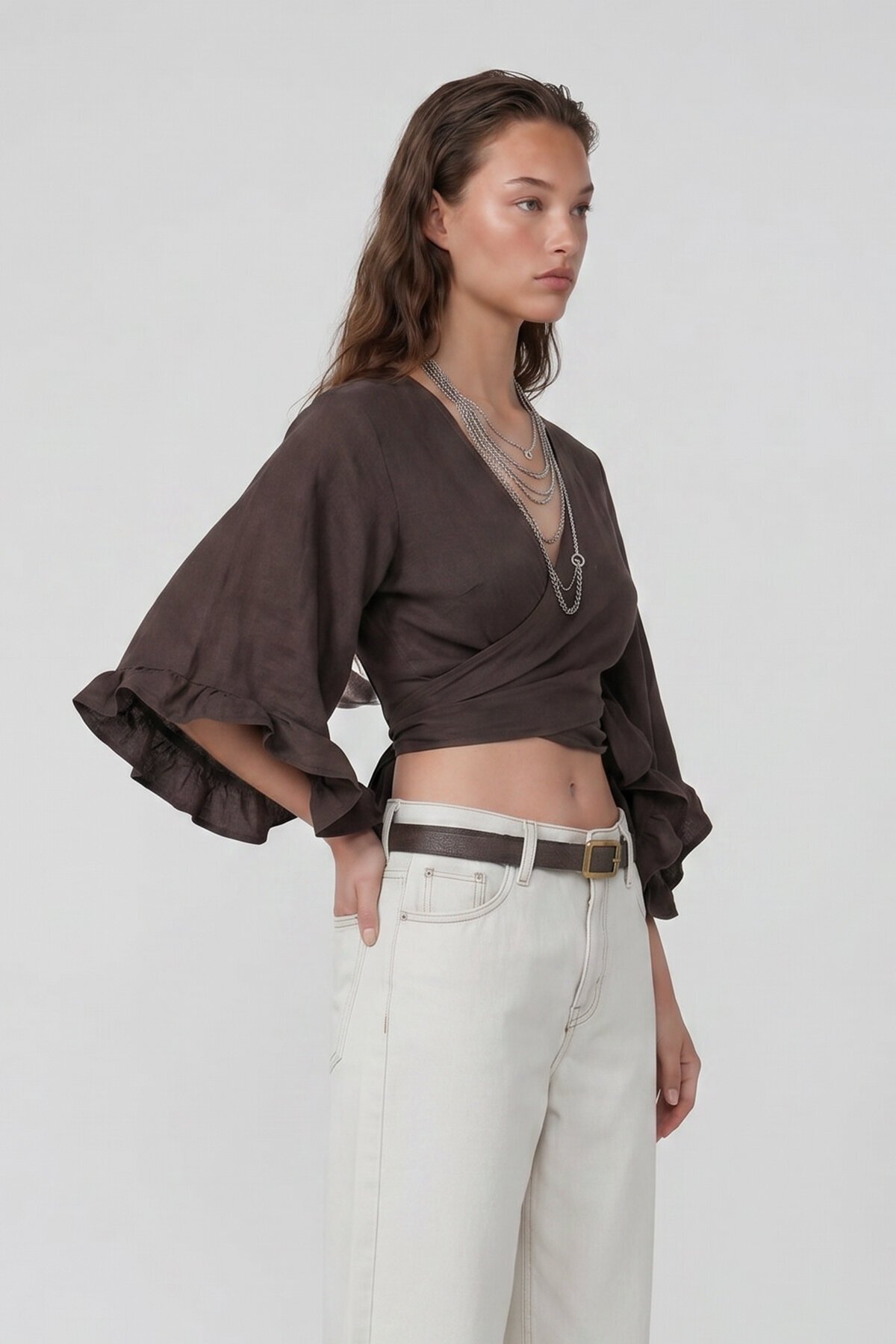Baggy Kesim Jean Pantolon