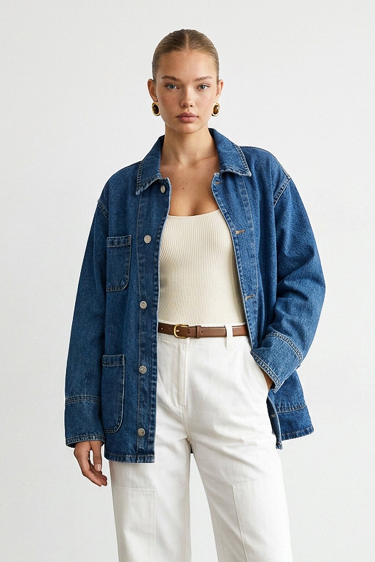 Denim ceket