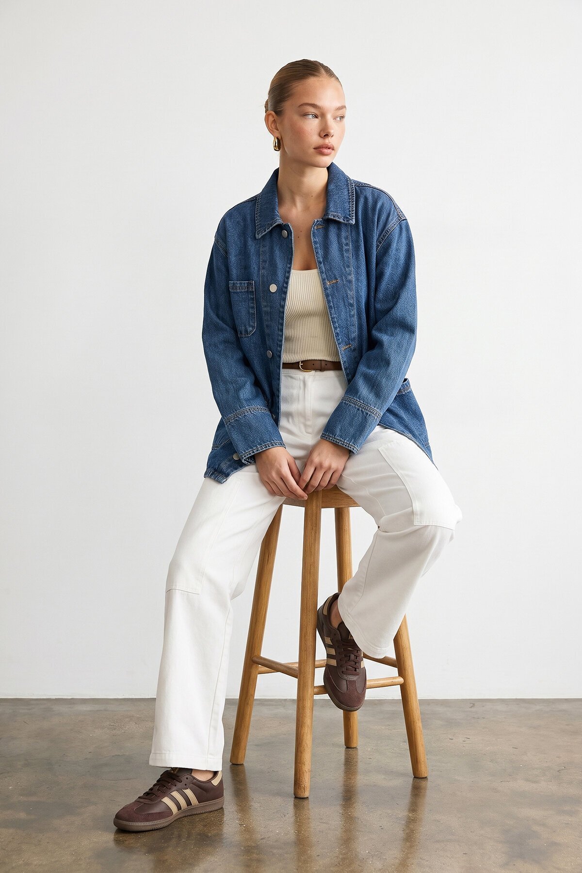 Denim ceket
