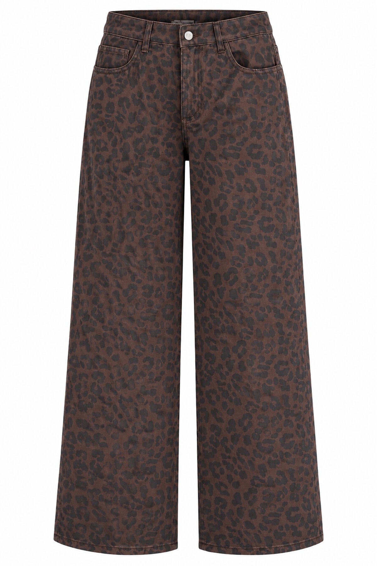 Leopar Desenli Pantolon