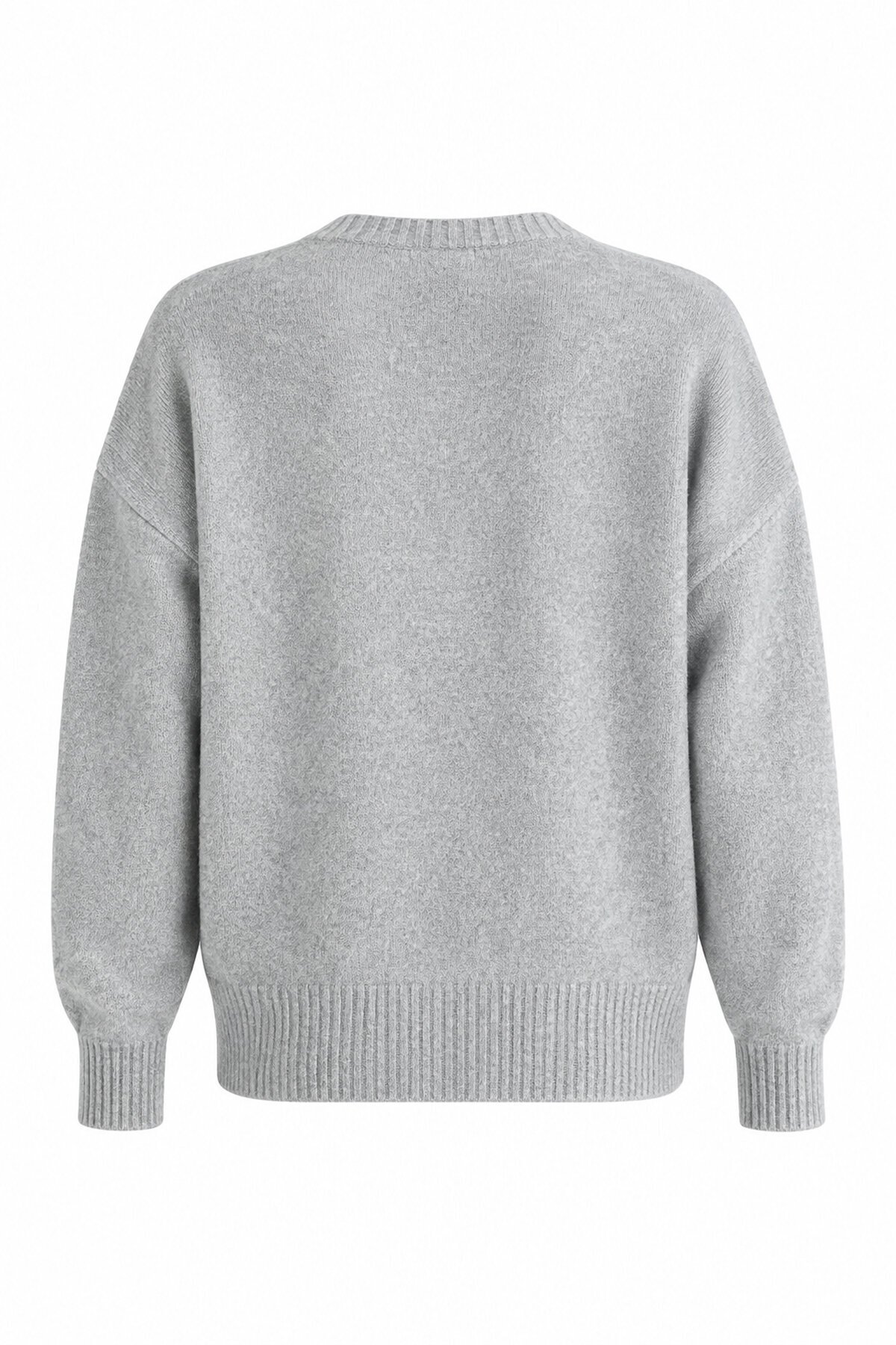 Oversize Bisiklet Yaka Kazak