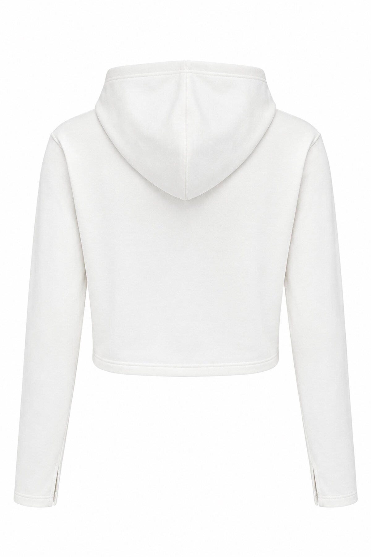 Parmak Geçmeli Fermuarlı Sweatshirt