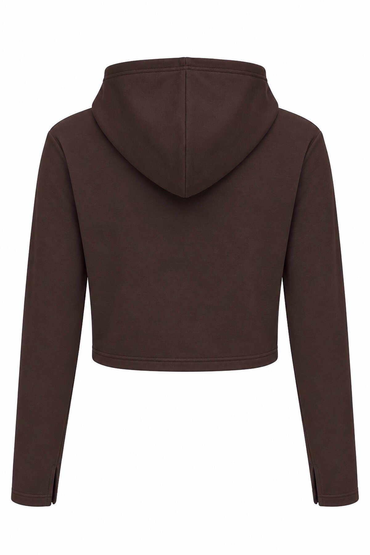 Parmak Geçmeli Fermuarlı Sweatshirt