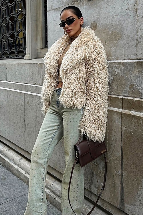 Taş Suni Kürk Kaban