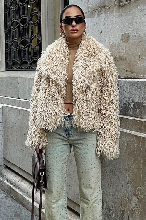 Taş Suni Kürk Kaban