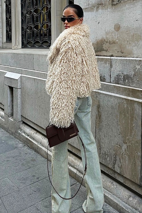 Taş Suni Kürk Kaban