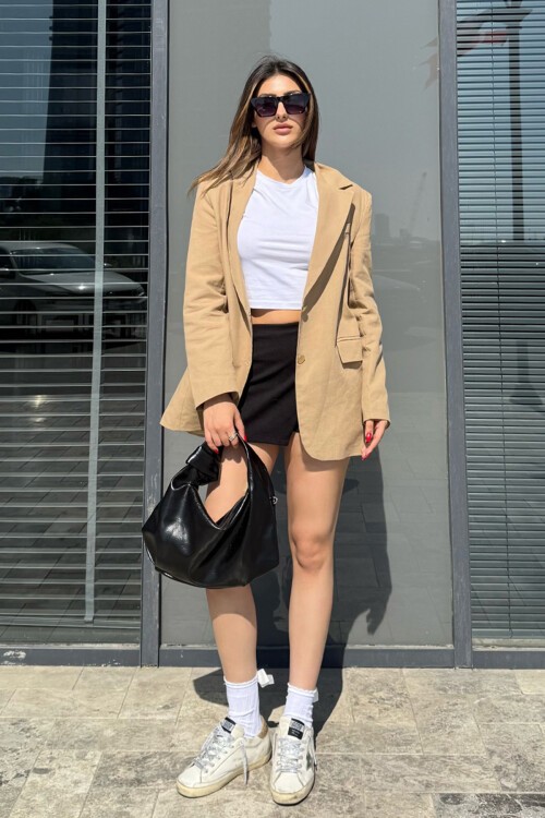 Mix Ceket Etek Çanta Ve Bluz - Feel The Vibe V00005