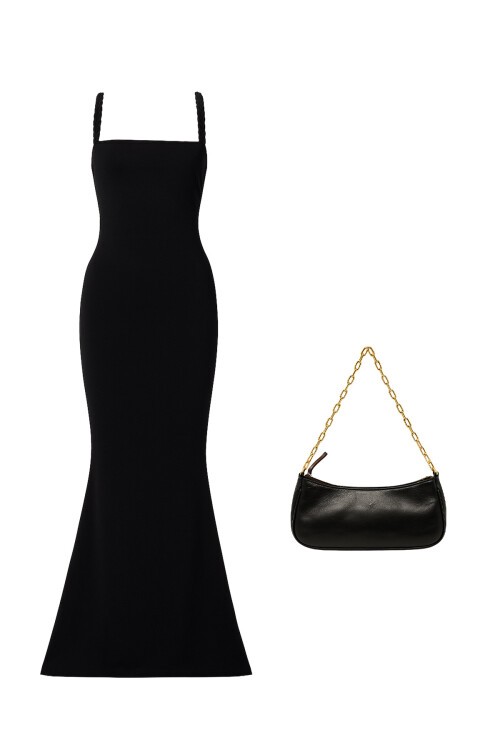 Mix Elbise Ve Çanta - Magic Touch V00042