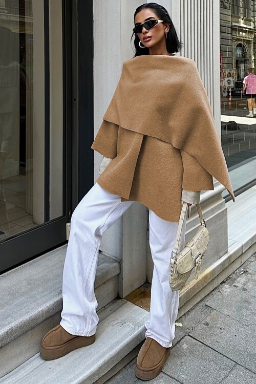 Vizon Yün Karışımlı Ceket